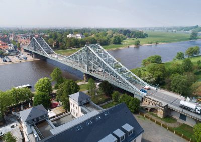 Loschwitzer Brücke - "Blaues Wunder", Dresden, Sächsische Zeitung 5/2019